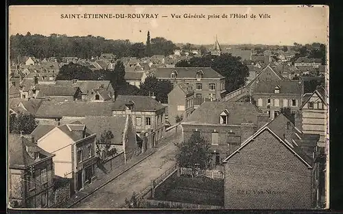 AK Saint-Étienne-du-Rouvray, Vue Generale prise de l`Hotel de Ville