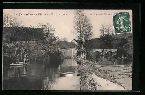 AK Fresselines, L`Ecluse du Moulin de Veroy