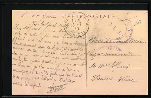 AK Dun-le-Palleteau, Grande Rue