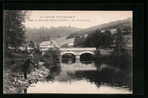 AK St-Silvain-Bellegarde, Les Trois Ponts