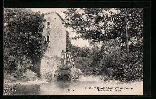 AK Saint-Hilaire-le-Chateau, Les Bords du Thorion