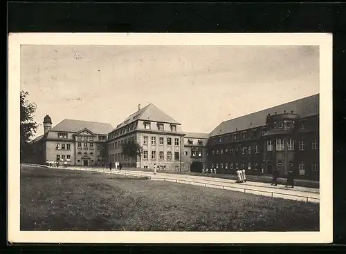 AK Würzburg, Blick auf das Luitpoldkrankenhaus