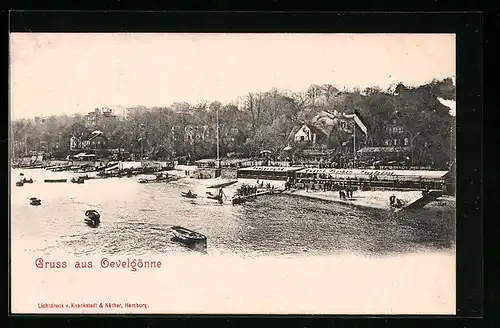 AK Hamburg-Övelgönne, Elbstrand und Ruderboote