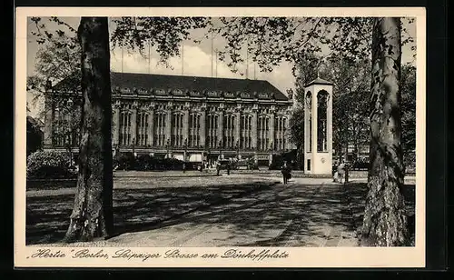 AK Berlin, Hertie Kaufhaus, Leipziger Strasse am Dönhoffplatz