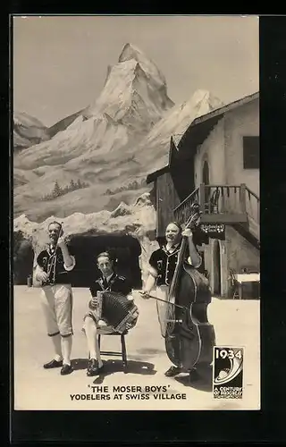 AK The Moser Boys, Yodelers at Swiss Village