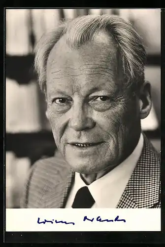 AK Dr. h. c. Willy Brandt, MdB, Vorsitzender der SPD