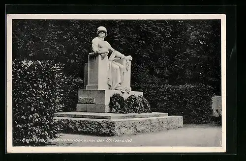 AK Erlangen, Gefallenendenkmal der Universität