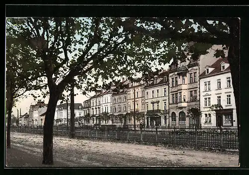 AK Lörrach, Partie der Oberen Bahnhofstrasse