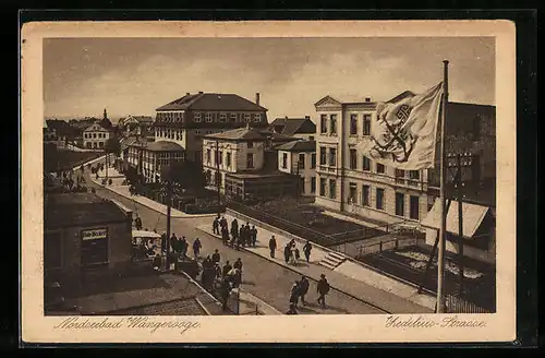 AK Wangerooge, Blick auf die Zedelius-Strasse