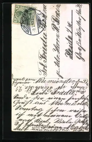 AK Neumünster, Kaiserliches Postamt