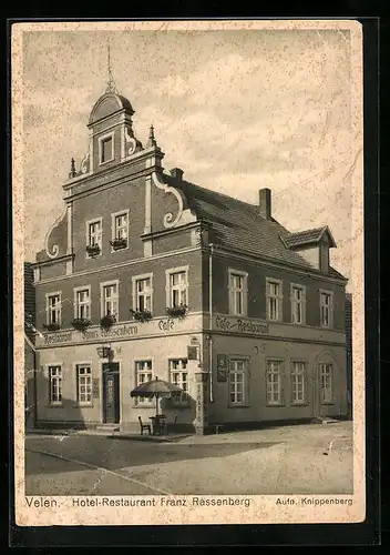 AK Velen, Hotel-Restaurant Franz Rassenberg