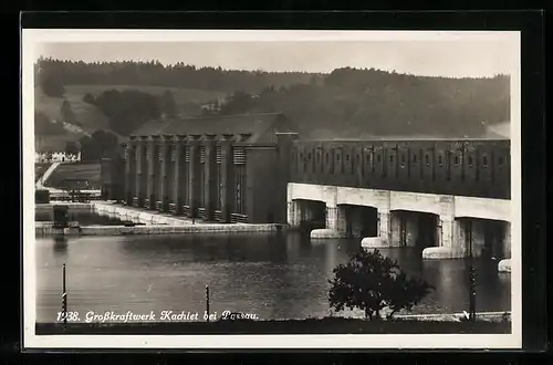 AK Kachlet, Grosskraftwerk Kachlet bei Passau