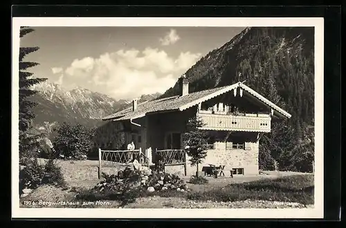 AK Bad Oberdorf, Gasthaus-Bergwirtshaus zum Horn