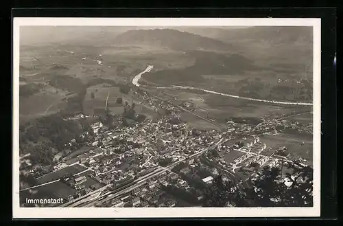 AK Immenstadt, Totalansicht vom Horn aus