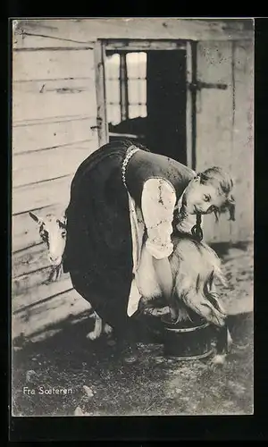 AK Soeteren, Norwegerin melkt die Ziege