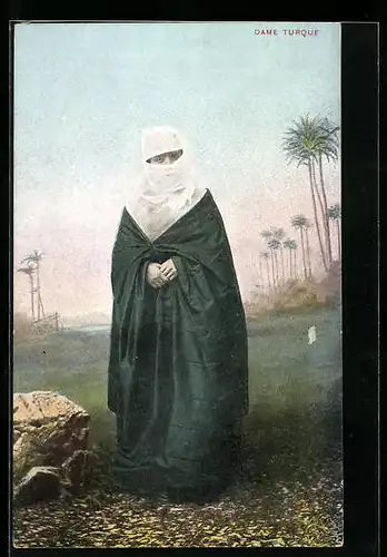 AK Verschleierte türkische Frau