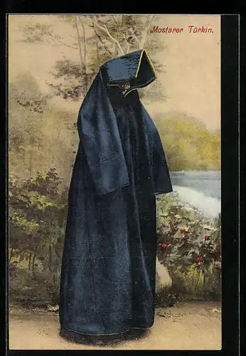 AK Mostarer Türkin in Tracht