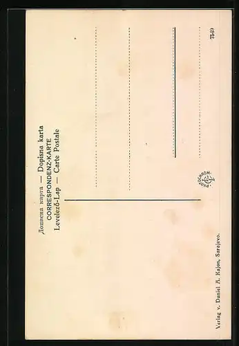 AK Mostarer Türkin in Tracht