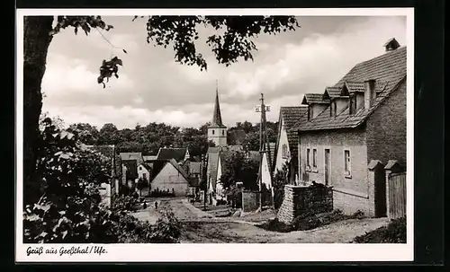 AK Gressthal /Ufr., Blick in den Ort