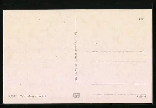 AK Glindow, Ansicht v. Rathaus