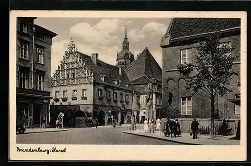 AK Brandenburg / Havel, am Kurfürstenhaus