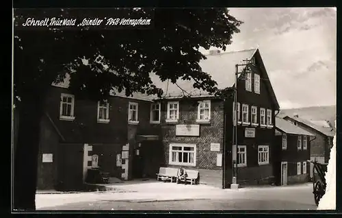 AK Schnett /Thür. Wald, Spindler FDGB-Vertragsheim
