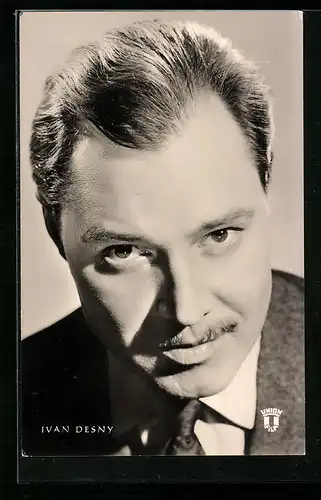 AK Schauspieler Ivan Desny, im Portrait