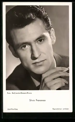 AK Schauspieler Silvio Francesco in dem Film Küss mich noch einmal