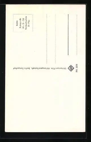 AK Schauspieler Erik Schuman mit Zigarette