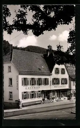 AK Schenkenzell, Gasthof-Metzgerei Ochsen