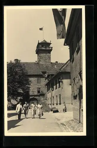 AK Waldenburg /Württ., Ortspartie mit n