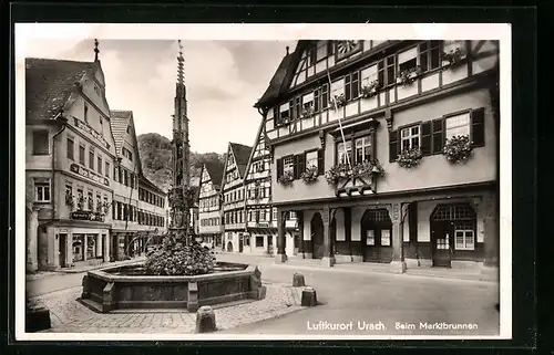 AK Urach, Beim Marktbrunnen