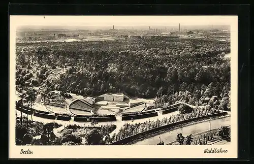 AK Berlin, Blick auf die Waldbühne