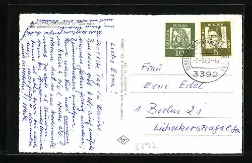 AK Clausthal-Zellerfeld /Oberharz, Strassenansicht auf die Bergakademie