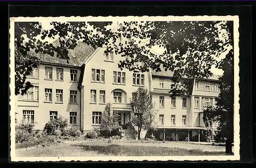 AK Walsrode, DAG-Ferienheim, Aussenansicht