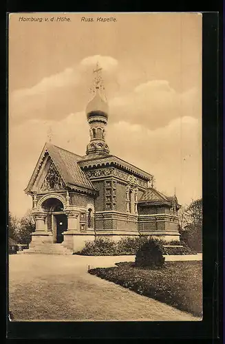 AK Homburg v. d. Höhe, Blick auf die russische Kapelle