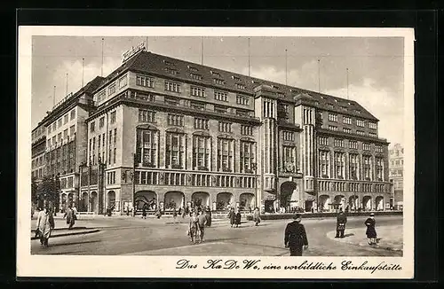 AK Berlin, Kaufhaus des Westens, KaDeWe, Tauentzienstrasse