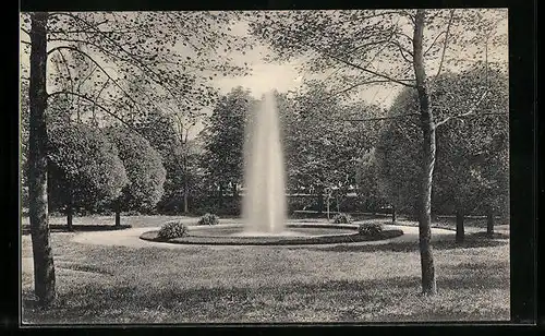 AK Landau /Pfalz, Fontaine im Westpark