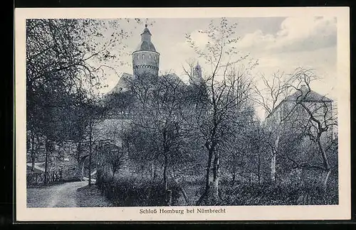 AK Nümbrecht, Blick auf Schloss Homburg