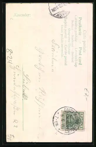 AK Variete-Künstlerin Miss Rosa mit Schirm