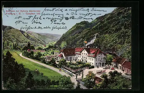 AK Günterstal, Gasthaus zur Kyburg