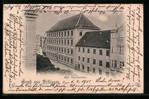 AK Dillingen, Kgl. Gymnasium