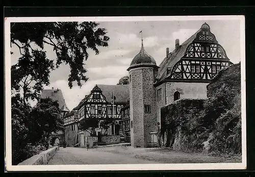 AK Idstein im Taunus, Partie in der Schlossstrasse