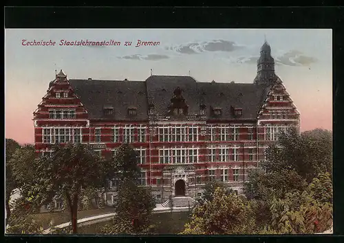 AK Bremen, Technische Staatslehranstalten mit Anlagen