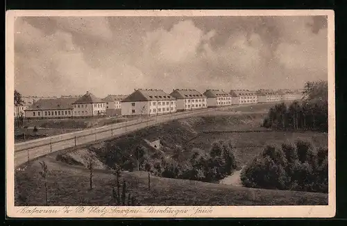 AK Bergen, Blick auf den Truppenübungsplatz