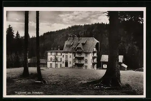AK Notschrei, Blick auf das Waldhotel