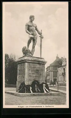 AK Kaufbeuren, Krieger- und Friedensdenkmal