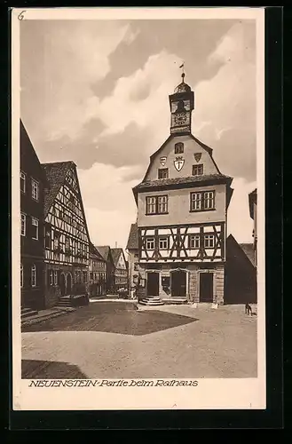 AK Neuenstein, Partie beim Rathaus