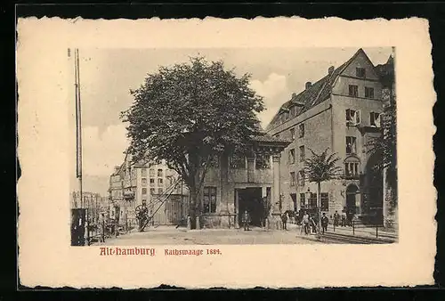 AK Hamburg, Partie an der Rathswaage