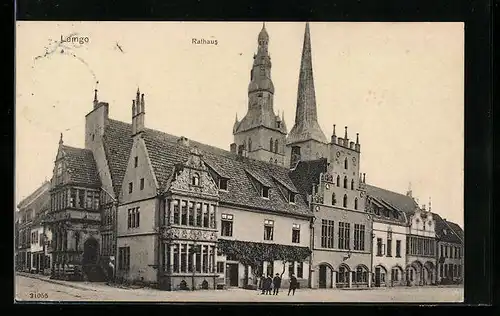 AK Lemgo, Blick zum Rathaus